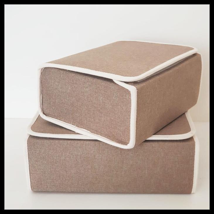 

Gift Box Kotak Hampers Packaging Kain Reusable - 25X20X10