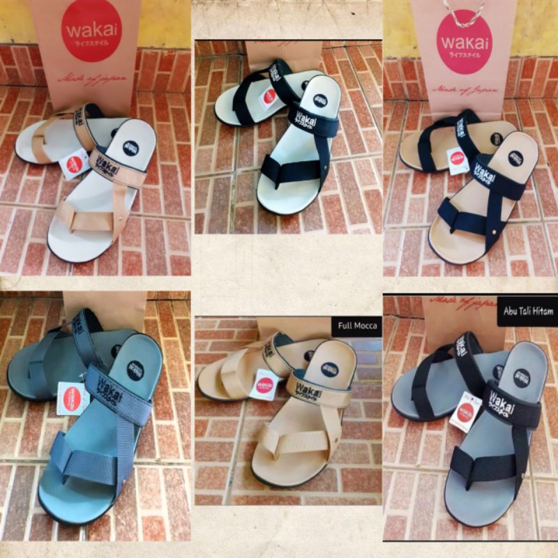 Sandal Wakai Pria Original Sandal Gunung Sendal Casual Sandal Trending Termurah