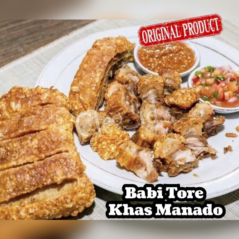 CRISPY PORK BABI KRIUK BABI TORE KHAS MANADO / CRISPY PORK / CIKALANG RICA / AYAM WOKU