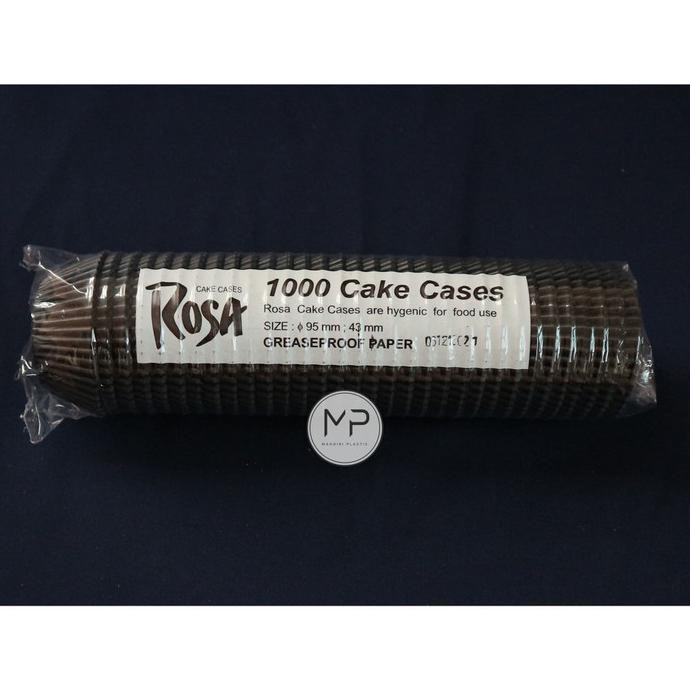 

Cup Kue Kertas Coklat 95Mm (Berlapis Minyak) 1000Lbr