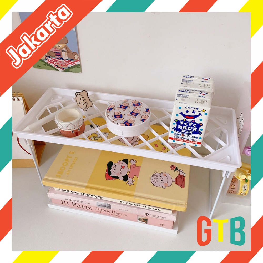 ❤️GTB❤️ Starlight Rak Meja Stationery Desktop Storage Rak Lipat Penyimpanan R408