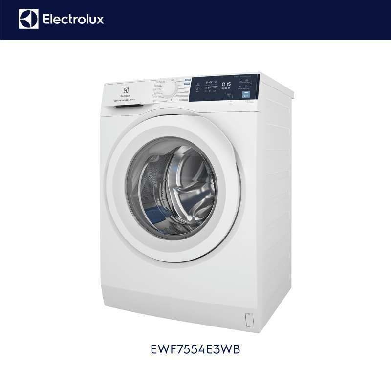 ELECTROLUX EWF7554E3WB MESIN CUCI FRONT LOADING 7.5KG EWF 7554 E3WB ECO RESMI