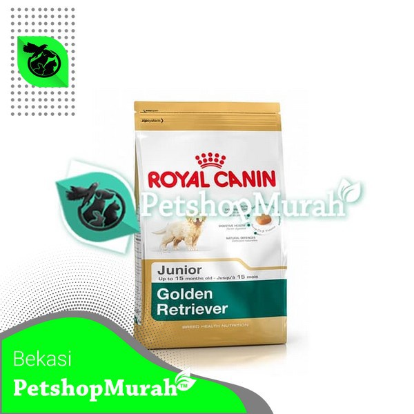 [GOSEND] Makanan Anjing Royal Canin Junior Golden Retriever 12 Kg