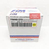 Piston Kit / Seher FIM 40 OS STD 52.4 Supra x125 Helm In Karisma