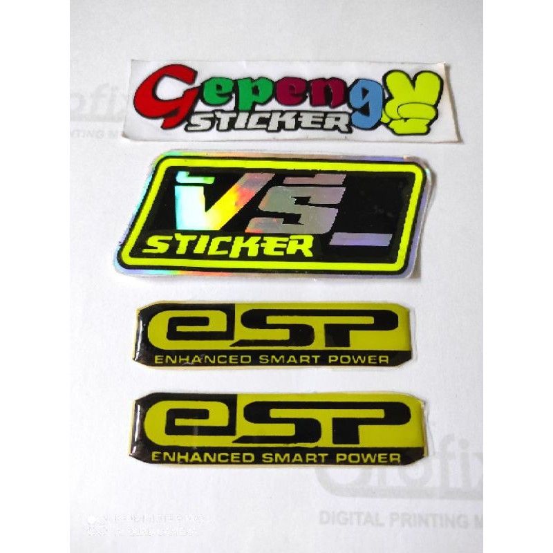Emblem timbul Logo Honda Vario Beat 110 125 150 ESP murah