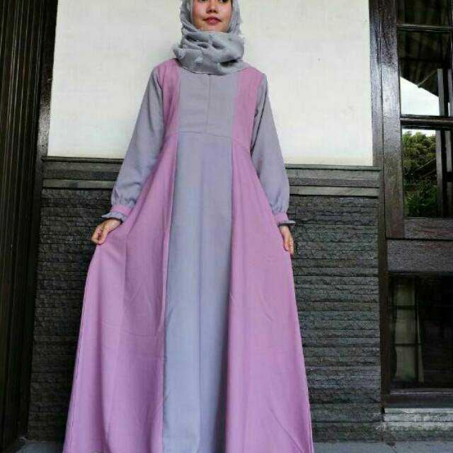Hamidah Dress only Gamis