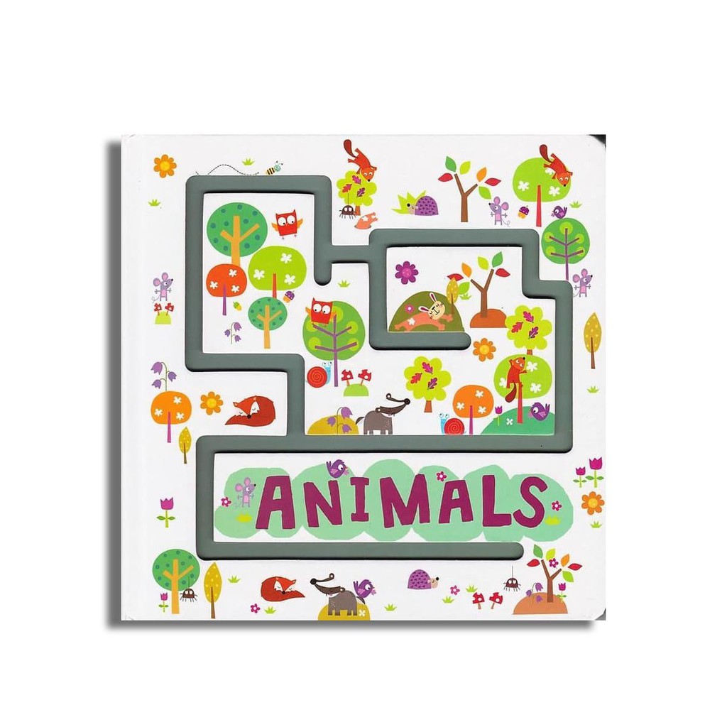 TRACE & FLAP BOOK - ANIMALS
