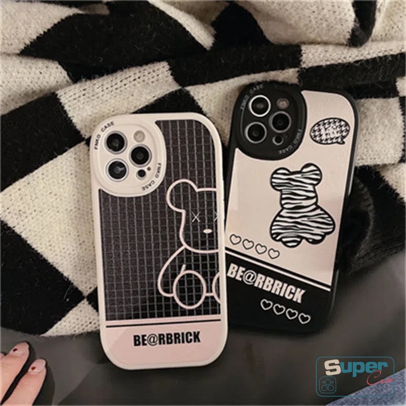 Casing Hardlent Bear Soft Case Untuk Samsung A04 A12 A14 A04S A73 5G A32 A50s A13 A33 A50 A23 A30s A22 A10s A52 A21s A53 A03s A72 A03 M23 A51 A52s A20s A31 A20 A1 A02s M22 A71 A30