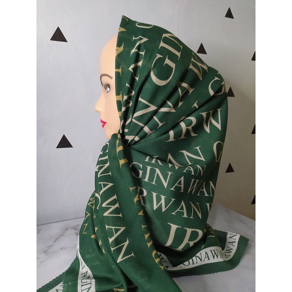 Hijab Denay/ Segiempat Denay/ Lasercut/ Denay/ Kerudung Motif Baru/ Jilbab Denay