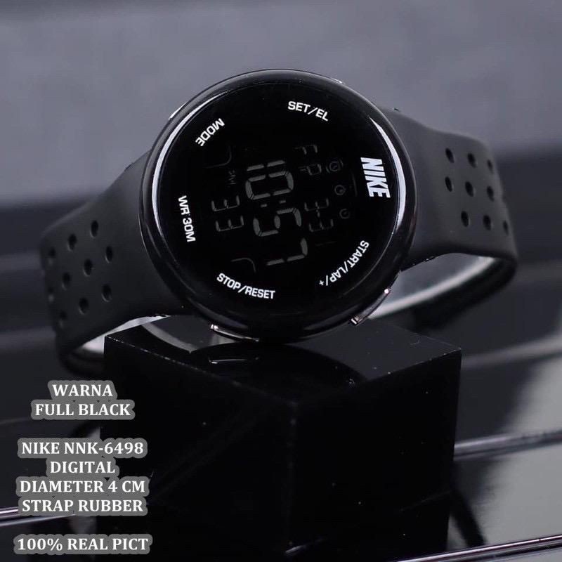 Jam Tangan PRIA/WANITA Nike Digital Strap Rubber