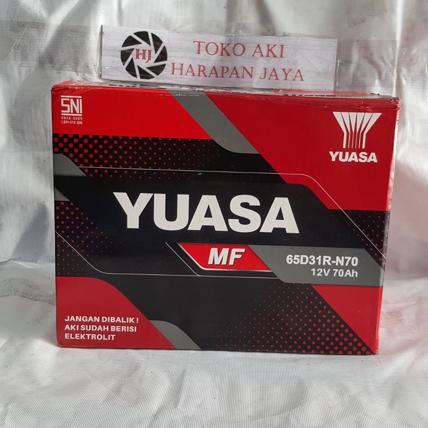 AKI MOBIL YUASA MF N70 (70AH)(KERING)