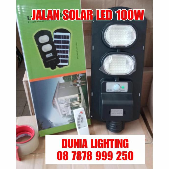 Nikmati Lampu Jalan Solar Led 100W Pju Street Light 100Watt 100 Watt Hot Sale