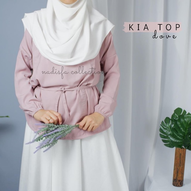 KIA TOP BLOUSE MULTIGAYA BUSUI FRIENDLY