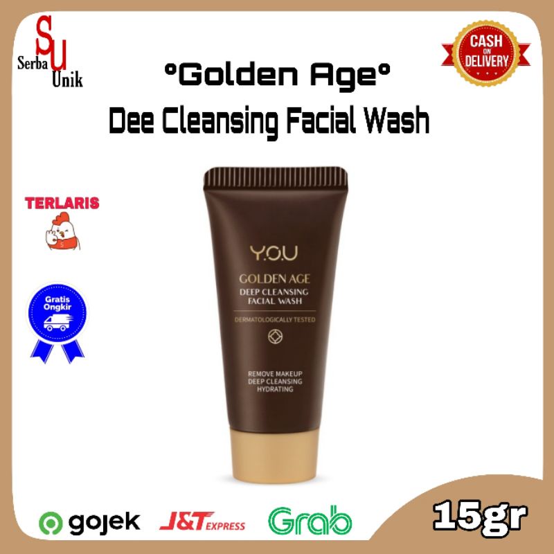 Golden Age Deep Cleansing Facial Wash 15gr