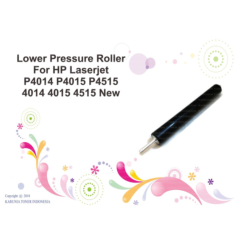 Lower Pressure Roller For HP LJ P4014 P4015 P4515 4014 4015 4515 New