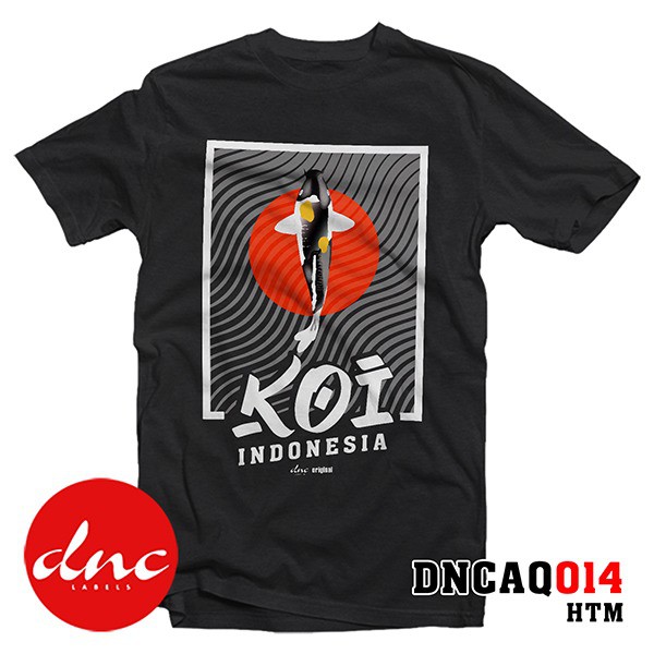 Kaos Ikan Koi DNC Labels Premium Koi Indonesia DNCAQ014