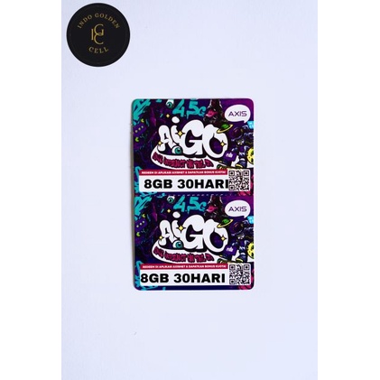 VOUCHER INTERNET AXIS AIGO 8 GB 30 HARI NASIONAL