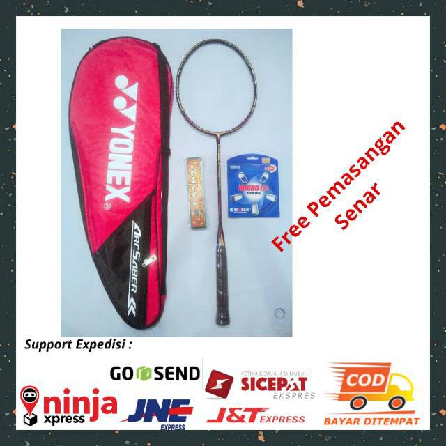 Raket Badminton Yonex Carbonex 21 Best Seller + Bonus Lengkap