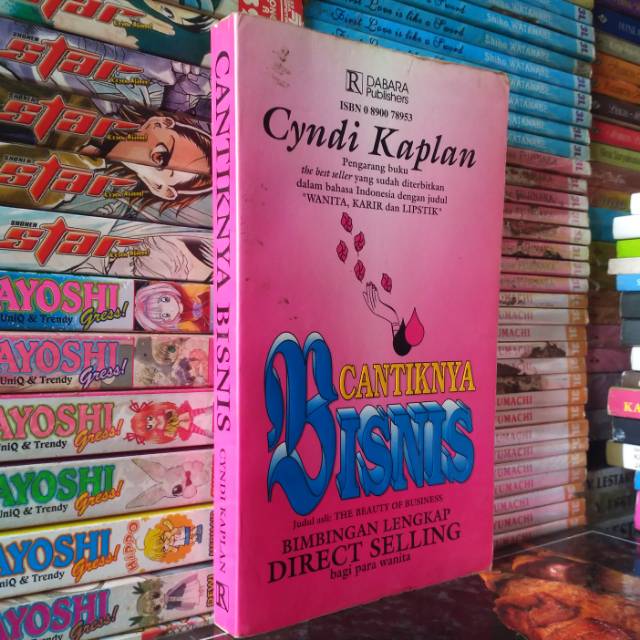 Buku CANTIKNYA BISNIS BIMBINGAN DIRECT SELLING BAGI PARA WANITA