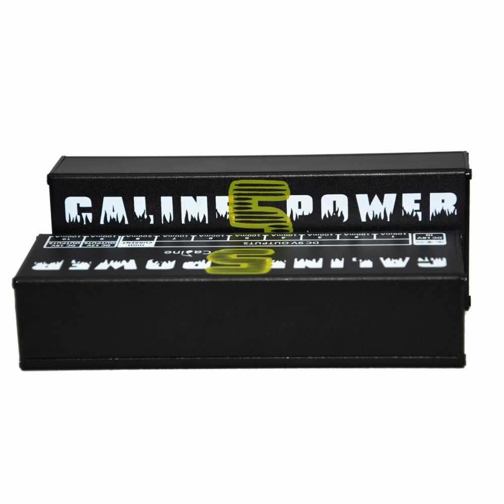 Caline Power Supply 10 Isolated Output EU Guitar Effect Pedal - CP-05-Hitam