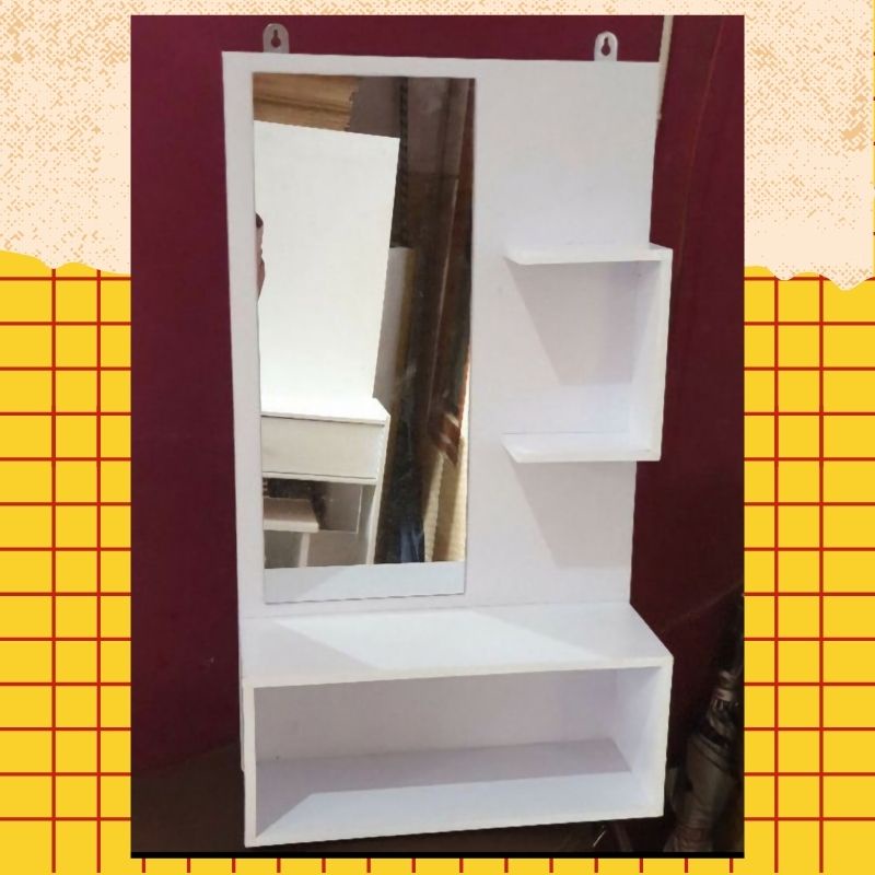 Kaca Rias Dinding Meja Rias Minimalis Kaca Rias Gantung Cermin Rias Minimalis kaca make up Tolet Kac