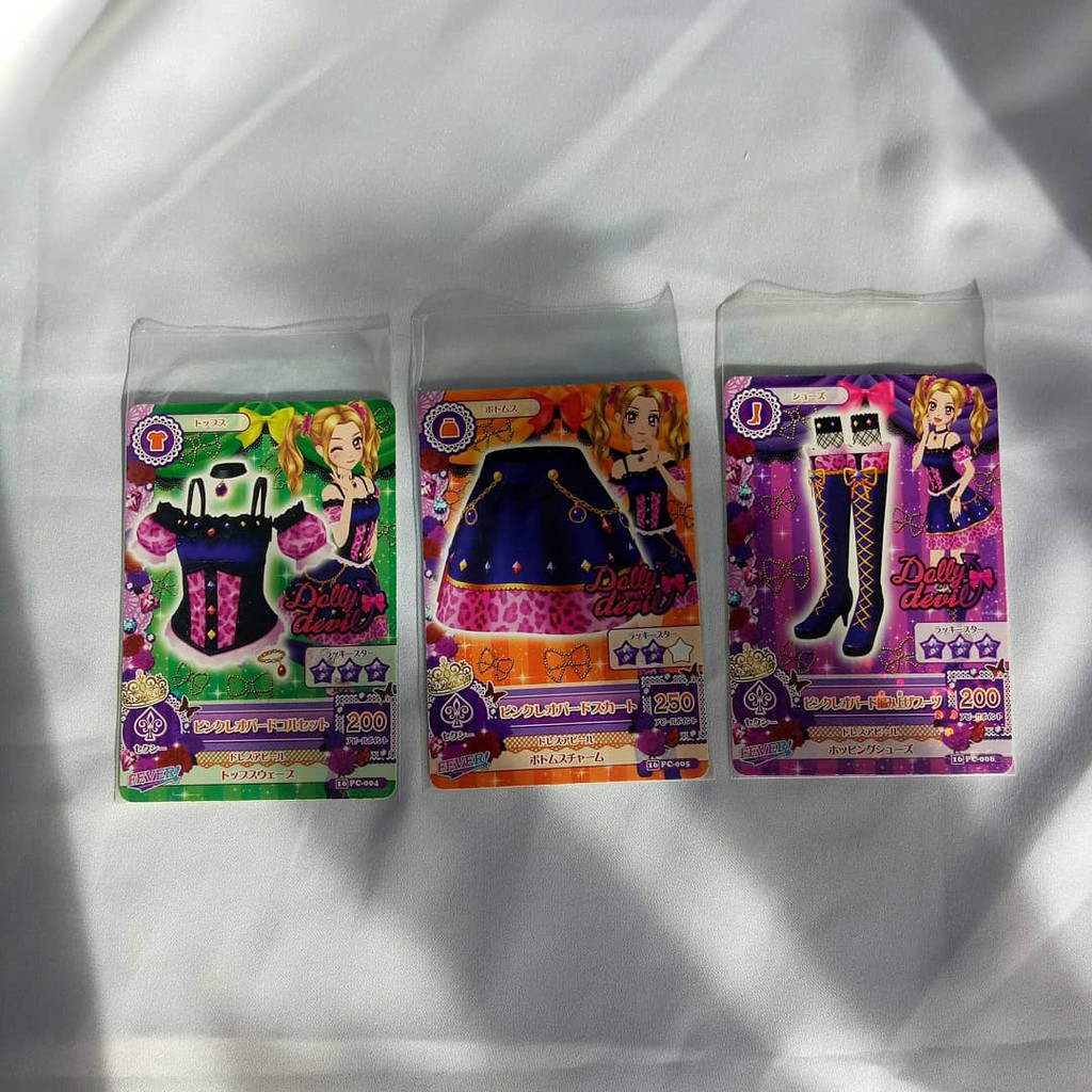 Kartu Aikatsu Jepang Dolly Devil Murah Rare | aikatsu.shopy