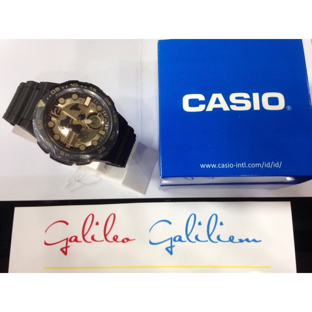 Casio AEQ-100BW jam tangan pria