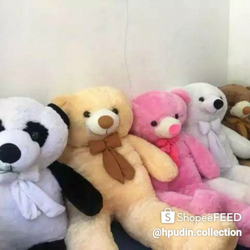 0boneka teddy bear beruang besar jumbo 120cm 1,2 meterr import