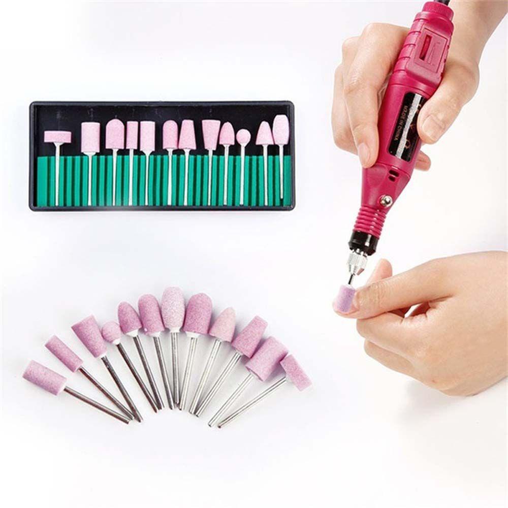 MXBEAUTY Mata Bor Kuku Set Profesional Tahan Lama Nail File Tools Manicure Tool Milling Cutter Nail Art|Kepala Roda