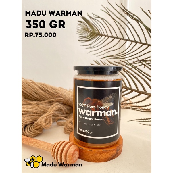 

Madu Warman 100% Pure Honey Nectar Randu