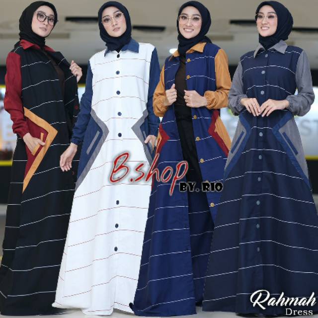 Ready Rahmah dress ori B.shop by Rio