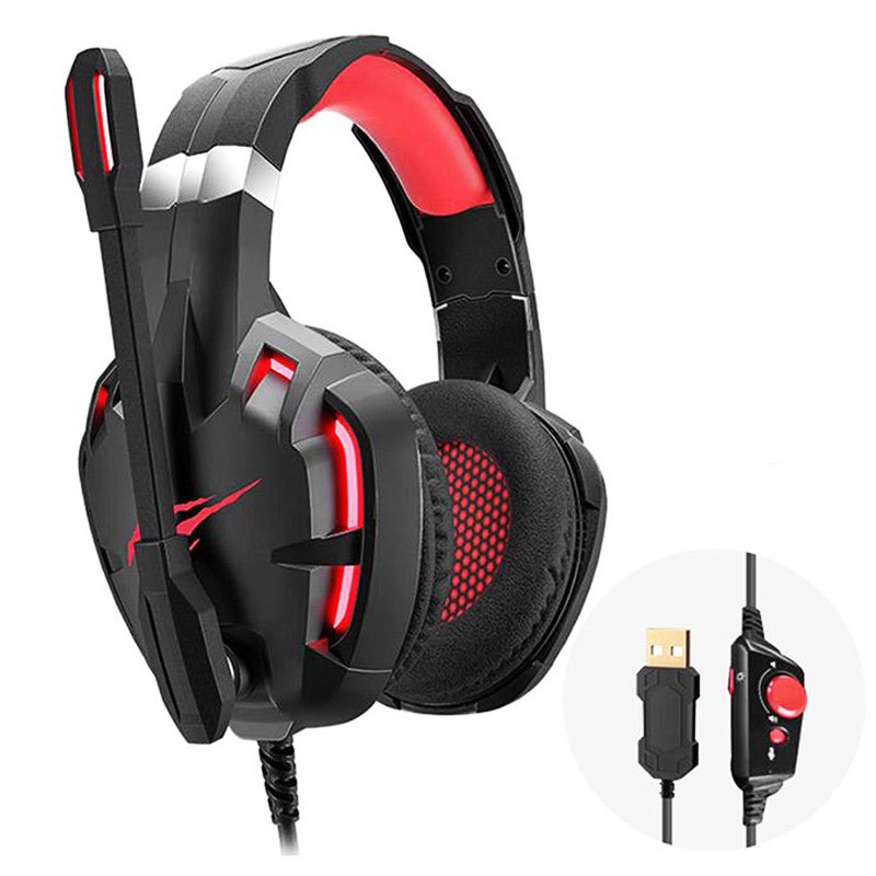 HEADSET GAMEN H2001U USB7.1