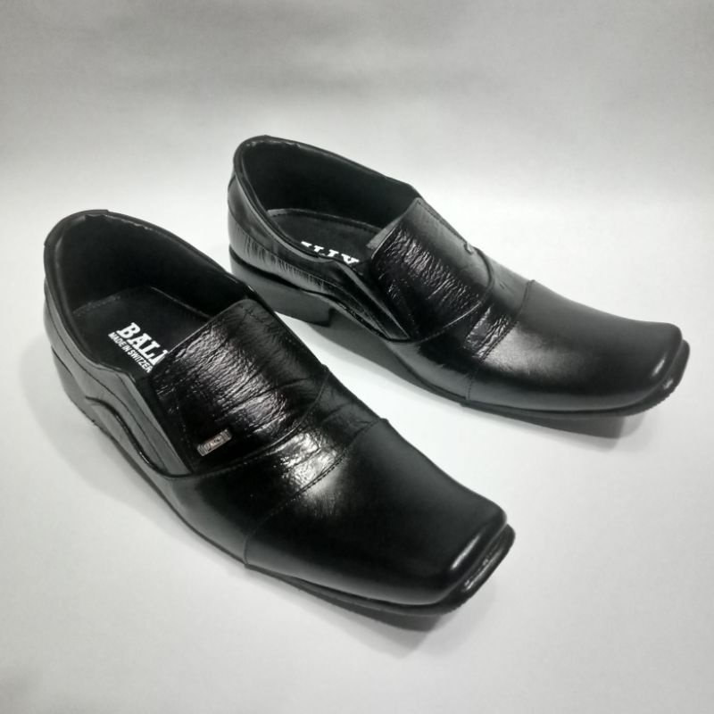 Sepatu Formal Pria/Pantofel Pria Kulit Asli/Merek BALLY/Pantofel Kerja Pria