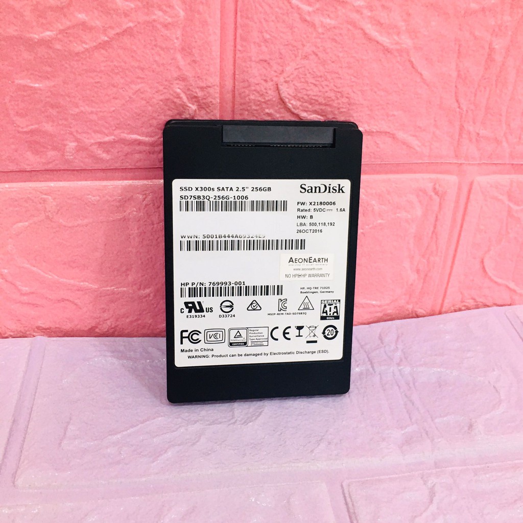 SSD 256GB Sata 2.5inch