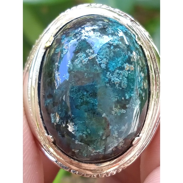 Natural Bacan Doko ( Batu Akik asli Ternate - bukan obi fire opal kalimaya kecubung red baron pacita
