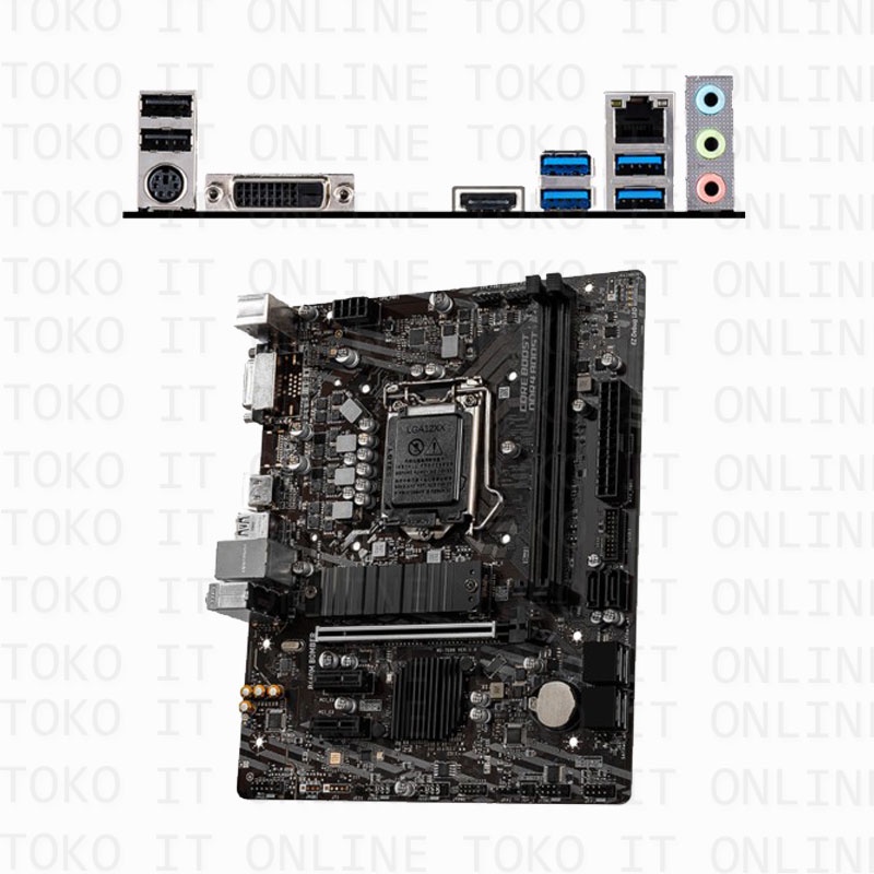 MSI MOTHERBOARD H410M BOMBER LGA1200