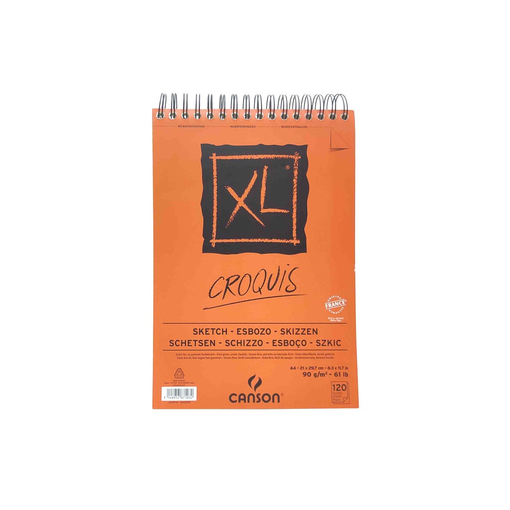 

Canson Sketchbook A4 120S / Buku Gambar Sketsa Tebal 90 Gsm #200787103
