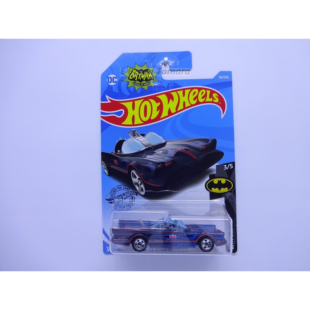 Hot wheels Tv series batmobile biru