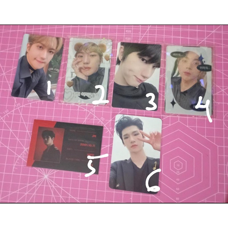 Jual Official Photocard Just B Bain Just Beat Doyoum Chuji Chu Jimin Jm ...