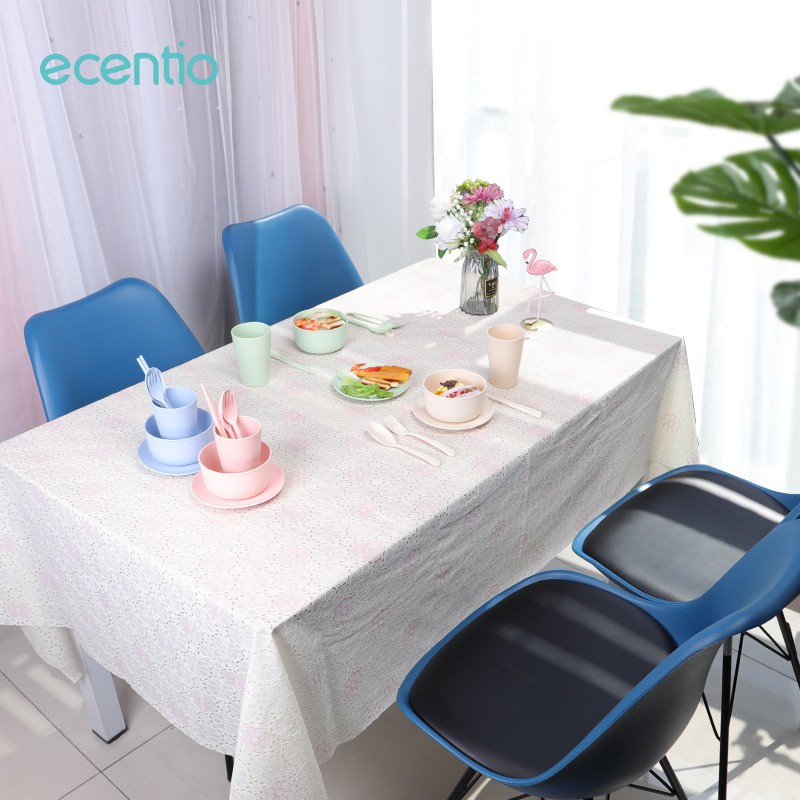 

Ecentio PVC Taplak Meja Motif Anti Air Ukuran Besar waterproof Tablecloth(137*137/137*180cm)