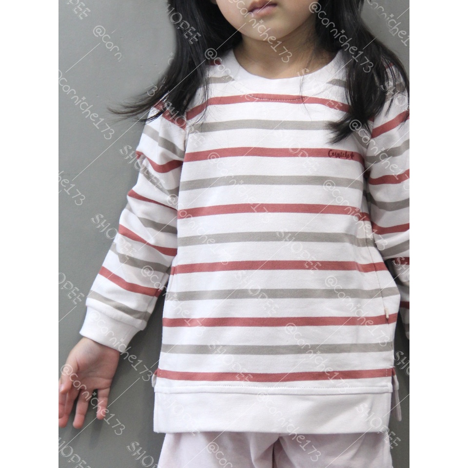 Corniche Kids Viola Sweater Kids Off White - TK K23084