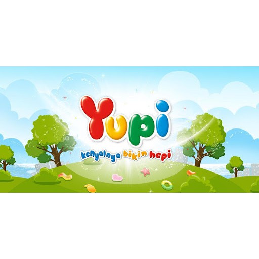Yupi BERAGAM RASA Choco Glee / Gummy Fangs / Wota Melon, DLL- Permen / Box