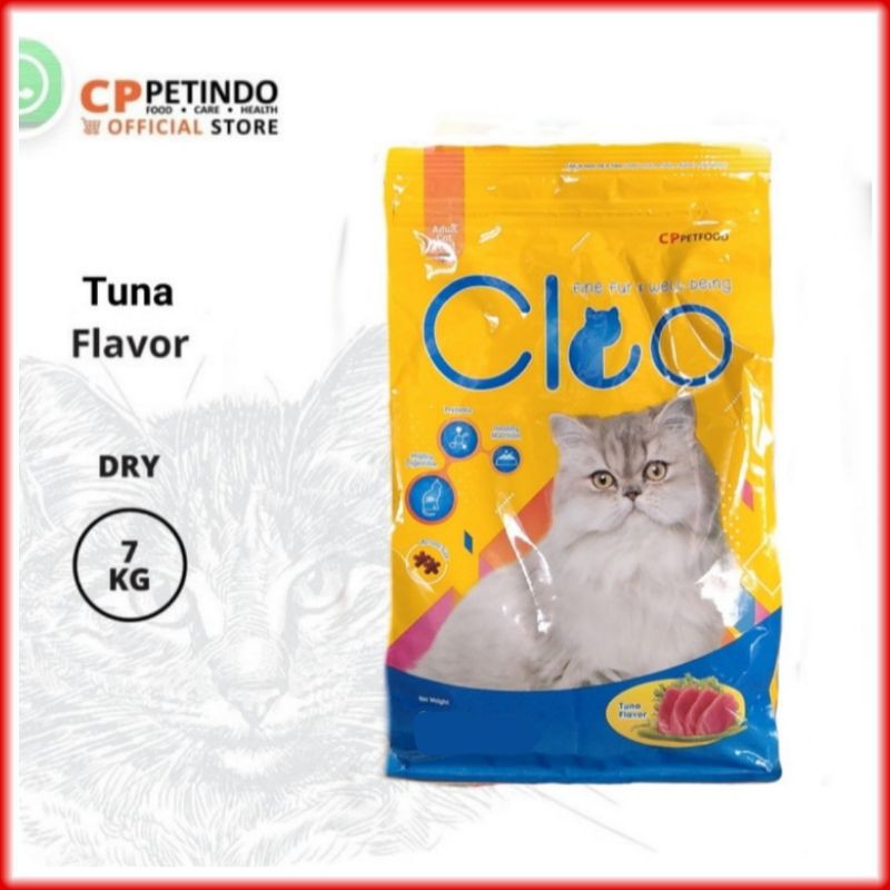 Gojek Cleo Adult Tuna 7kg | Makanan Kucing Cleo Tuna Flavour | Dry food