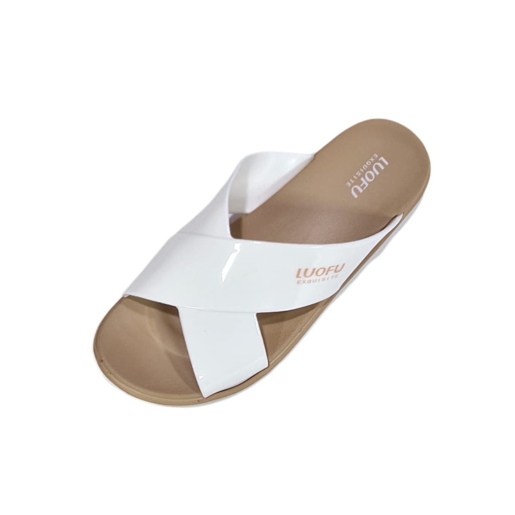 jelly sandal wanita luofu sendal karet cewek selop import E7189SM5W