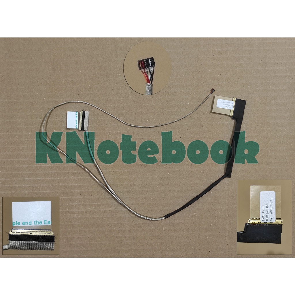 Kabel Flexible LCD LED Asus X450C X450E X450J X450L X450V DD0XJALC020 40 PIN