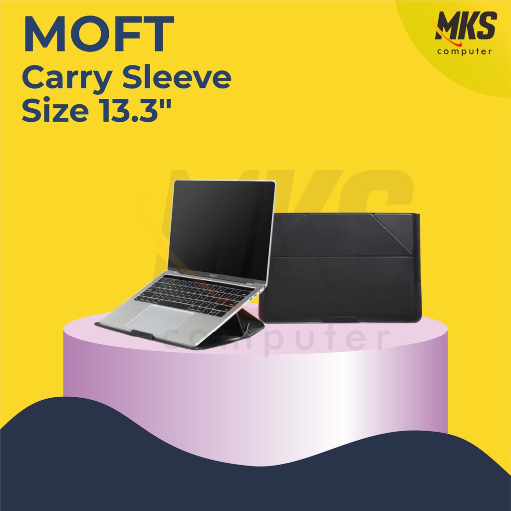 ORIGINAL MOFT Carry Sleeve Size 13.3" - Stand Laptop Penyangga Laptop Lipat Tas Laptop Tipis