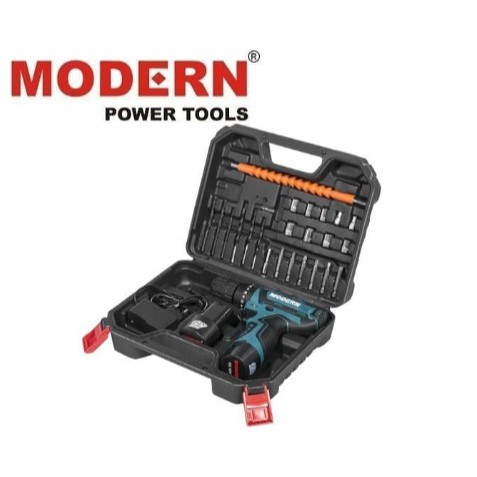 MODERN M15 Bor Cordless Drill Batre Tembok Impact Tanpa Kabel Mesin