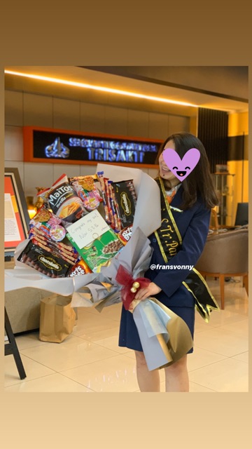 Snack bouquet / buket snack wisuda birthday gift graduation gift