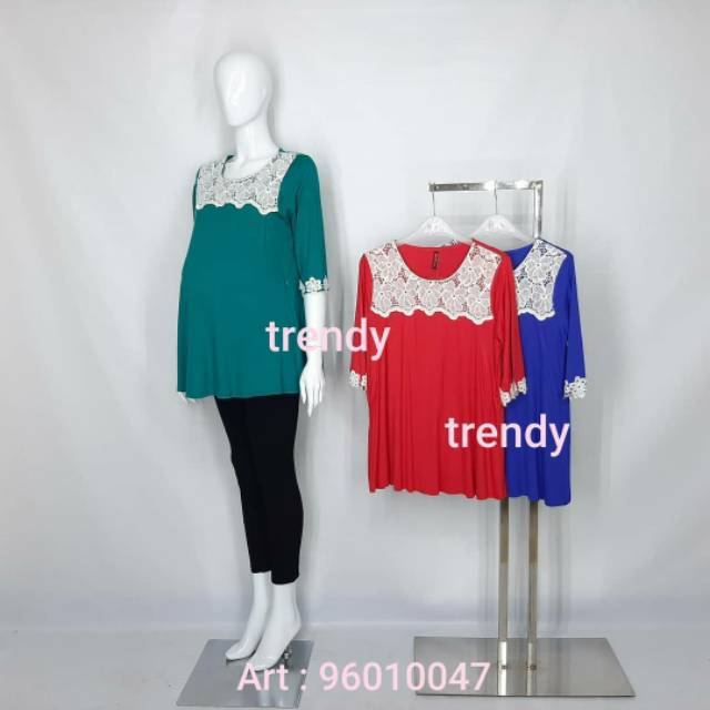 Blus ibu hamil tangan 3/4