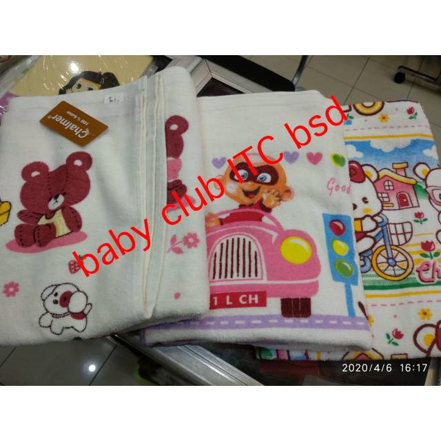 Handuk Mandi Baby Katun Motif